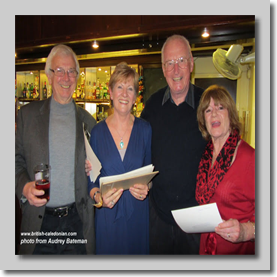 Barry Prior, Audrey Bateman, George Scowen & Valerie Stone